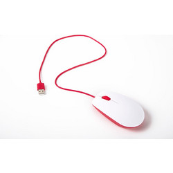 Raspberry Pi Official Mouse (Red/White)