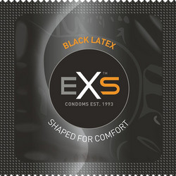 EXS Black Latex Προφυλακτικό με Λιπαντικό 1τμχ
