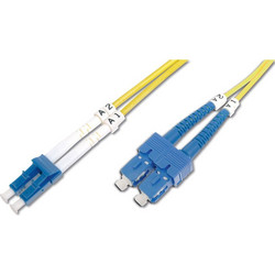 Digitus LC-SC Καλώδιο Οπτικής Ίνας 1m Yellow
