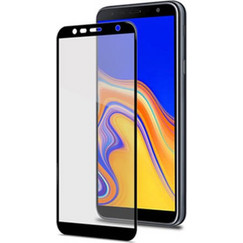 Προστατευτικό οθόνης Celly Full Glass για Samsung Galaxy J6+ - Black FULLGLASS789BK
