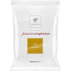 Lollo Caffe Κάψουλες Espresso Passionespresso Oro Συμβατές με Μηχανή Nespresso 100τμχ