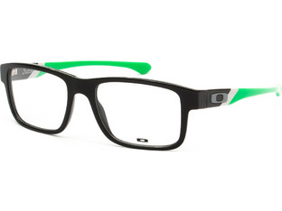 Oakley OX1074 02 Ανδρικός Σκελετός Γυαλιών Οράσεως Κοκάλινος Μαύρος Πράσινος