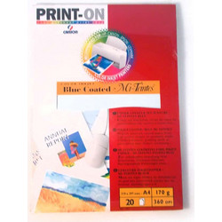 CANSON COATED MI-TEINTES BLUE 170gr 20 ΦΥΛΛΩΝ ΑΝΑΓΛΥΦΟ