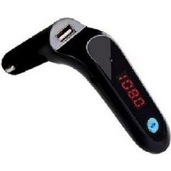 Ασύρματη συσκευή αυτοκινήτου FM Bluetooth hands-free με υποδοχείς καρτών MicroSD Υ για smartphones (ΟΕΜ)