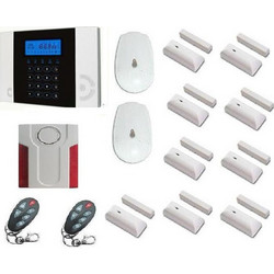 M-Tech STIVB MT-9221 Ασύρματο Σύστημα Συναγερμού με 2 Ανιχνευτές Κίνησης, 9 Αισθητήρες Πόρτας, 2 Σειρήνες, 2 Τηλεχειριστήρια, Κέντρο, Πληκτρολόγιο (GSM)