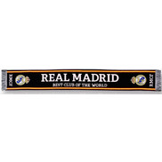 Forever Collectibles Ltd Κασκόλ Real Madrid μαύρο- Επίσημο προϊόν (100-100-618)