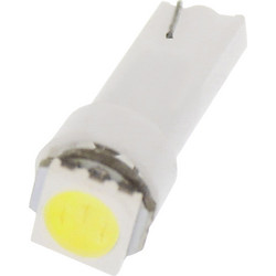 T5 LED 1 SMD 5050 12V 1W 6000K Ψυχρό Λευκό 1 Τεμ. OEM
