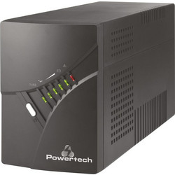 Powertech PT-2000 UPS Line Interactive 2000VA 1200W με 4 Πρίζες Schuko
