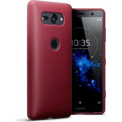 Terrapin Back Cover Silicone Red (Xperia XZ2 Compact)