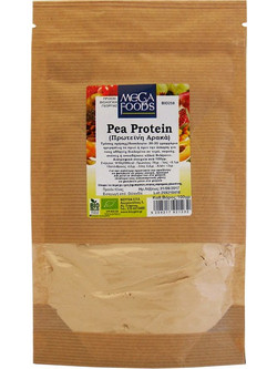 Megafoods Pea Φυτική Πρωτεΐνη Γράμμωσης Χωρίς Λακτόζη & Γλουτένη 100gr