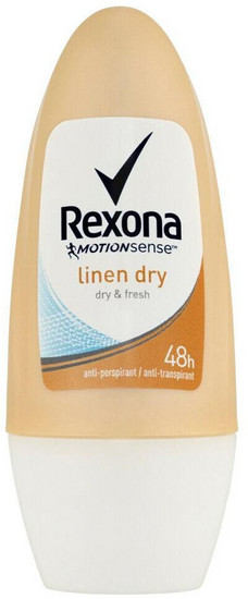 Αποσμητικό Rexona Rexona Motion Sense Linen Dry Γυναικείο Αποσμητικό Roll On 48h 50ml