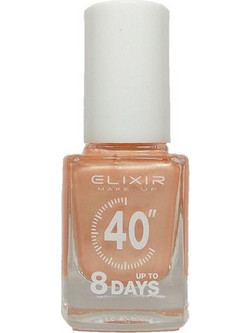 Elixir Up To 8 Days 130 Pink Pearkle Gloss Βερνίκι Νυχιών Μακράς Διαρκείας 13ml