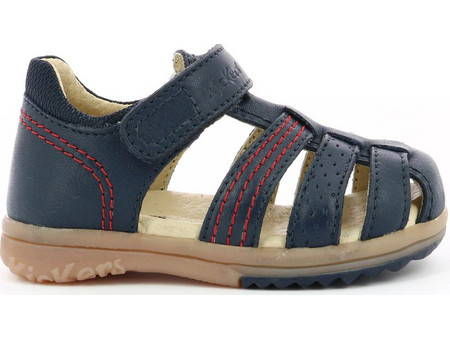 Kickers Παιδικά Παπουτσοπέδιλα για Αγόρι Ανατομικά Navy Μπλε 544882-10-10