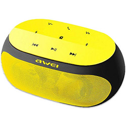Awei Y200 Ηχείο Bluetooth 9W Κίτρινο Μαύρο