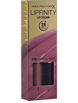 Max Factor Lipfinity 310 Essential Violet Set Long Lasting Liquid Κραγιόν 3.4gr