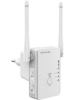 Amiko WR-522 Wi-Fi Extender Single Band (2.4GHz) 100Mbps