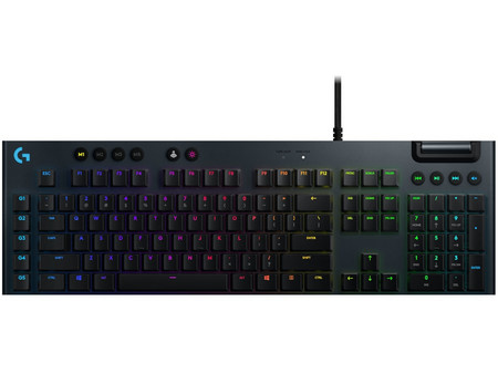 Logitech G815 Lightspeed Μηχανικό Gaming Πληκτρολόγιο με GL Tactile Διακόπτες RGB Black