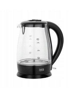 Teesa TSA1511B Γυάλινος Βραστήρας 1.7lt 2200W