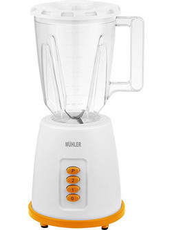 Muhler MB-155 Μπλέντερ 1.5lt 500W Πορτοκαλί