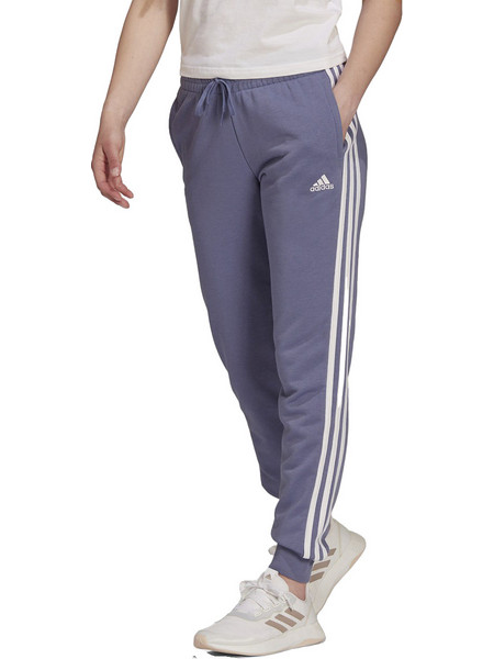 Adidas Γυναικείο Παντελόνι Φόρμας Fleece με Λάστιχο Μωβ H42011