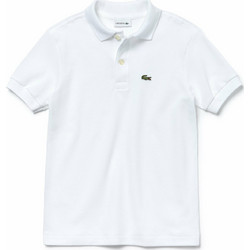 Lacoste Παιδικό Polo Κοντομάνικο Λευκό 3PJ2909-001