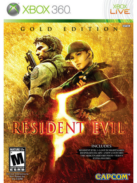 Resident Evil 5 Gold Edition Xbox 360