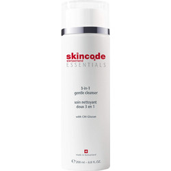 Skincode 3 In 1 Gentle Γαλάκτωμα Ντεμακιγιάζ για Ξηρή Επιδερμίδα 200ml