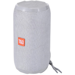 T&G TG-152 Ηχείο Bluetooth 10W Ασημί