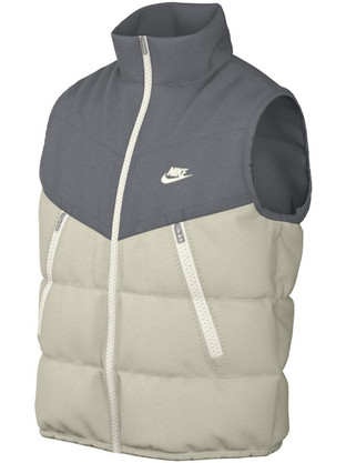 Nike StormFIT Αμάνικο Ανδρικό Μπουφάν Αντιανεμικό Λευκό DR9617-084
