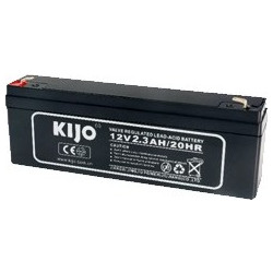 KIJO JS2.3-12 12V 2.3Am LEAD BATTERY PACK UPS 12 V 2300mA MΠΑΤΑΡΙΑ ΜΟΛΥΒΔΟΥ ΕΠΑΝΑΦΟΡΤΙΖΟΜΕΝΗ