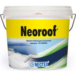 Neotex Neoroof Επαλειφόμενο Υβριδικό Στεγανωτικό Ταράτσας Λευκό 13kg