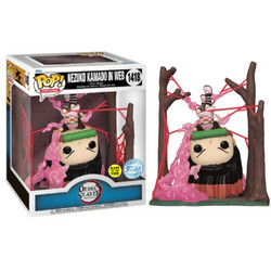 Funko Pop! Deluxe Nezuko Kamado In Web 1418 Demon Slayer Special Editon