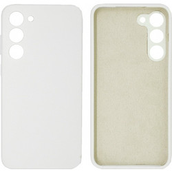 Ancus Silicone Liquid Back Cover White (Samsung Galaxy S23 Plus 5G)
