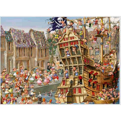 Puzzle Grafika Francois Ruyer Πειρατές 4000 Κομμάτια