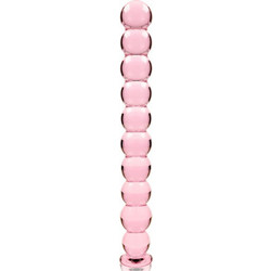 Nebula Series 22 Borosilicate Γυάλινο Dildo 21.5cm Ροζ
