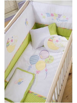 Cilek Dream Σετ Κούνιας White/Green 5τμχ
