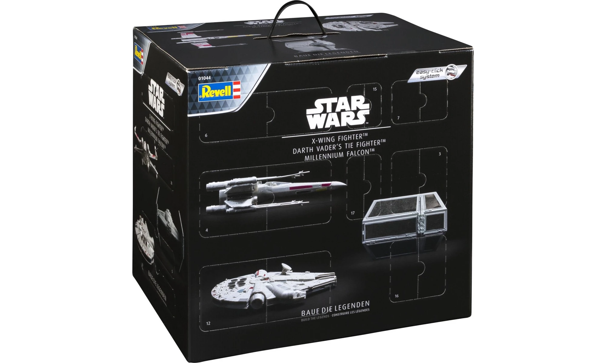 Revell Star Wars Millennium Falcon & Darth Vader's TIE Fighter