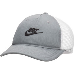 Nike Καπέλο Jockey με Δίχτυ Snapback Υφασμάτινο Γκρι FB5378-084