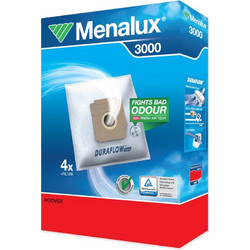 Menalux 300 Σακούλες Σκούπας 4τμχ Συμβατές με Σκούπα Hoover