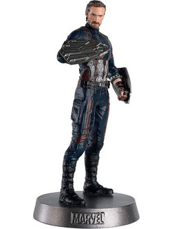 Eaglemoss Marvel Avengers Infinity Wars Heavyweights Captain America 10cm