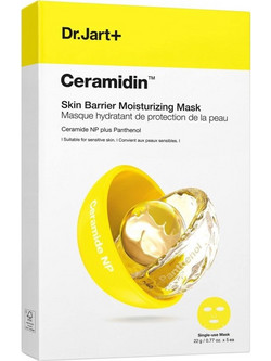 Dr.Jart+ Ceramidin Skin Barrier Moisturizing Sheet Μάσκα Προσώπου για Ενυδάτωση 22ml