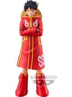 Banpresto One Piece DXF The Grandline Series Egghead Monkey D. Luffy 16cm