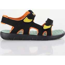 Timberland Perkins Row Strap Παιδικά Πέδιλα για Αγόρι Μαύρα TB0A5M2DEDN