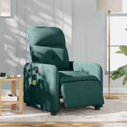 vidaXL Πολυθρόνα Μασάζ Πράσινη 3206792