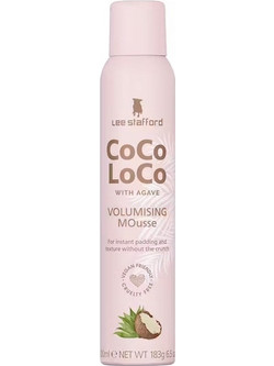 Lee Stafford Coco Loco Volumising Αφρός Μαλλιών για Όγκο Δυνατό Κράτημα 200ml