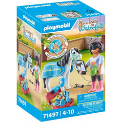 Playmobil Horses Of Waterfall Ιππίατρος & Άλογο για 4-10 Ετών 71497