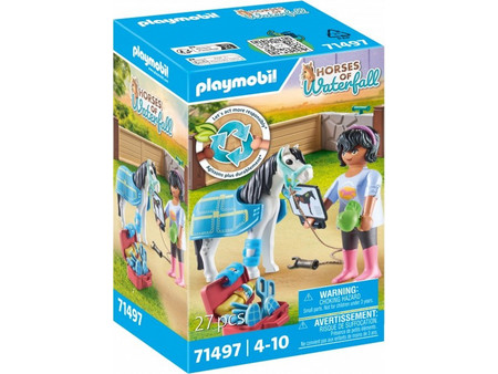 Playmobil Horses Of Waterfall Ιππίατρος & Άλογο για 4-10 Ετών 71497