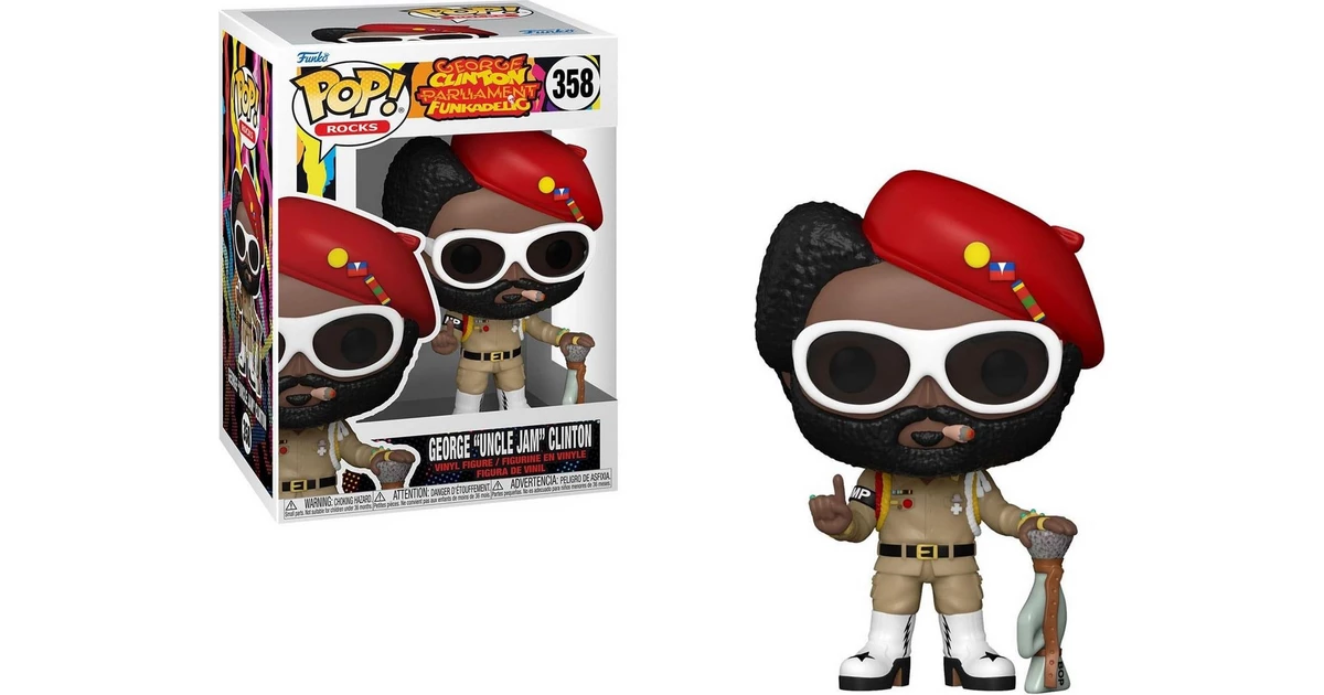 Funko POP! Rocks - George Uncle Jam Clinton