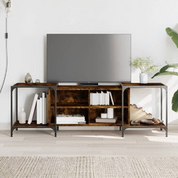 vidaXL Έπιπλο Τηλεόρασης Ξύλινο Καφέ Μ153xΠ37xΥ50cm 837604