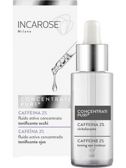 Inca Rose Pure Solutions Caffeine 2% Ενυδατικό Serum Προσώπου με Καφεΐνη 15ml